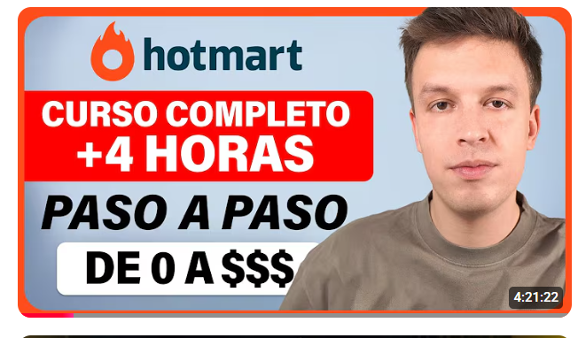 Miniatura del curso gratuito de marketing de afiliados de Fabio Serna en YouTube