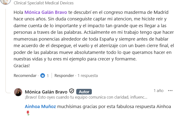 Testimonio profesional Método BRAVO